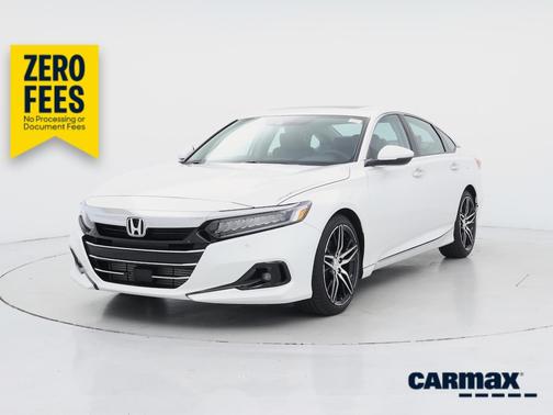 White 2021 Honda Accord Touring