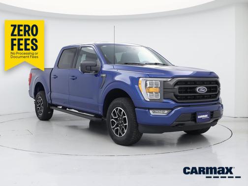 Blue 2023 Ford F-150 XLT