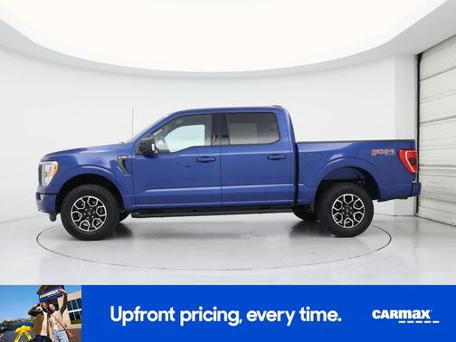 Blue 2023 Ford F-150 XLT