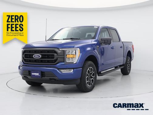 Blue 2023 Ford F-150 XLT