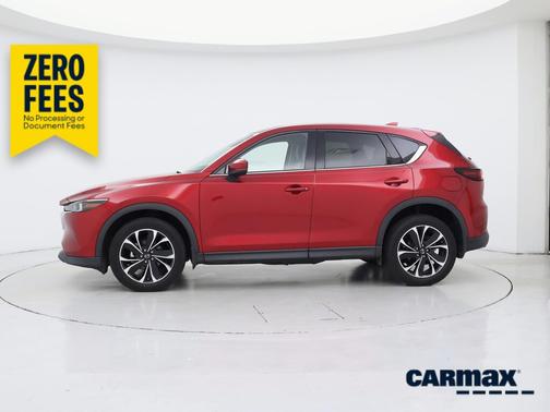 Red 2023 Mazda CX-5 2.5 S Premium Package