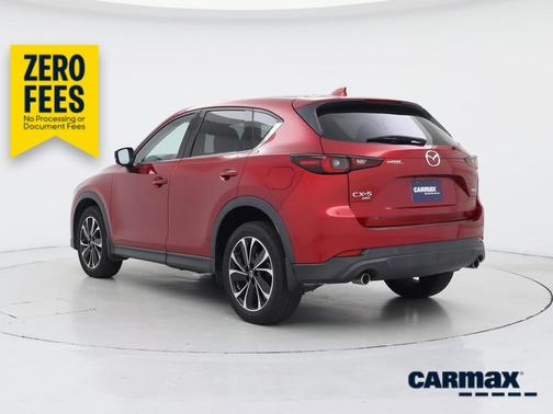 Red 2023 Mazda CX-5 2.5 S Premium Package