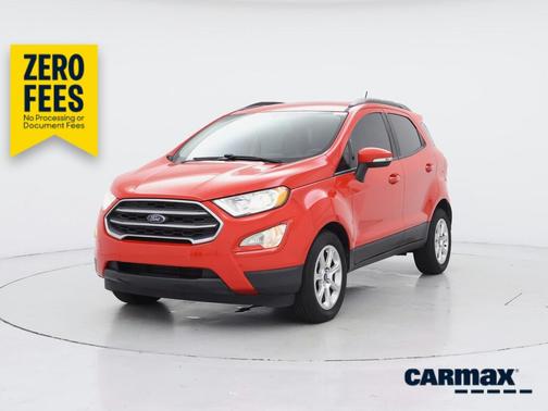 Red 2021 Ford EcoSport SE