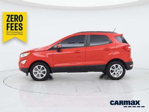 Red 2021 Ford EcoSport SE