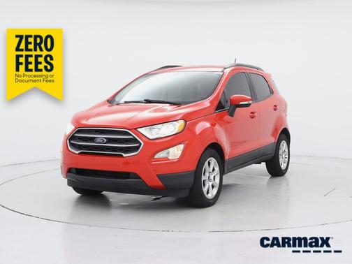 Red 2021 Ford EcoSport SE