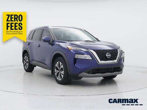 Blue 2023 Nissan Rogue SV