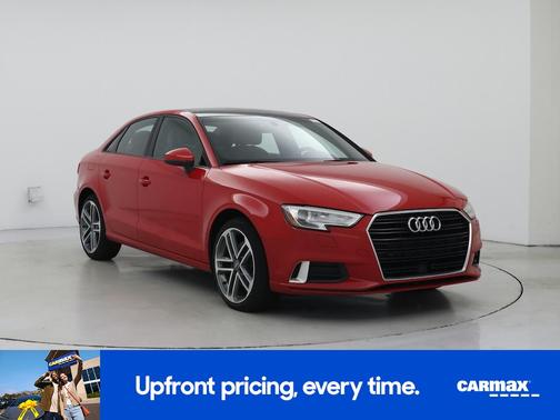 Red 2018 Audi A3 Premium