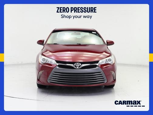 Red 2015 Toyota Camry XLE