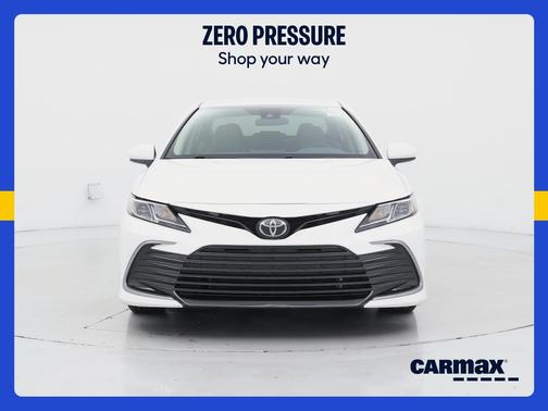 White 2023 Toyota Camry LE