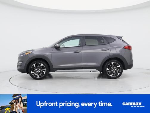 Gray 2021 Hyundai TUCSON Sport