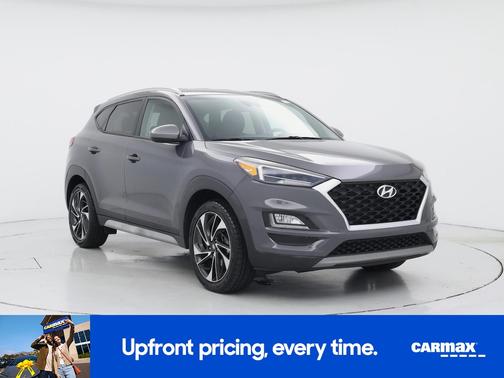 Gray 2021 Hyundai TUCSON Sport
