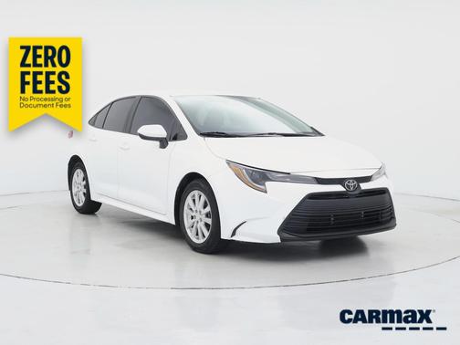 White 2023 Toyota Corolla LE