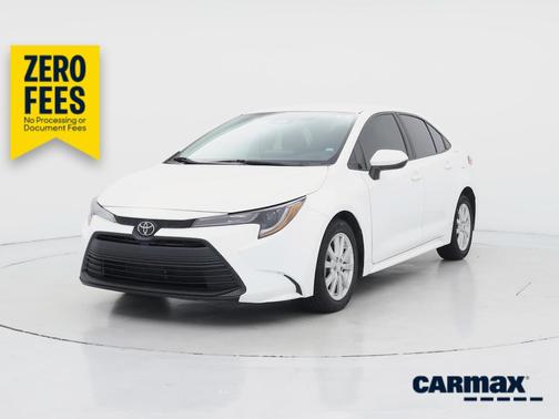 White 2023 Toyota Corolla LE