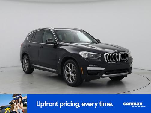 Black 2020 BMW X3 sDrive30i