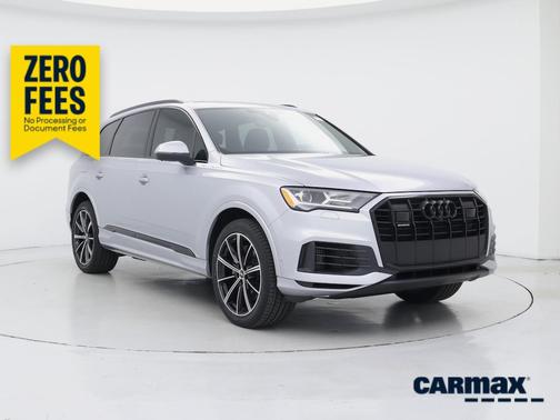 Gray 2022 Audi Q7 Premium Plus