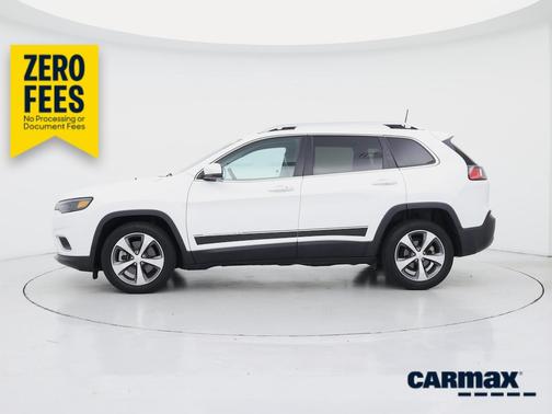 White 2019 Jeep Cherokee Limited
