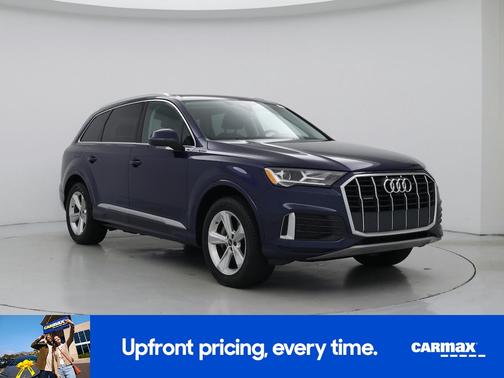 Blue 2022 Audi Q7 Premium