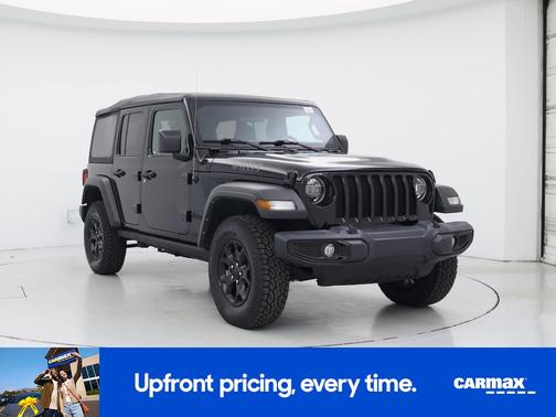 Black 2022 Jeep Wrangler Unlimited Willys