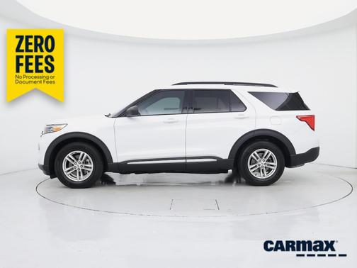 White 2020 Ford Explorer XLT