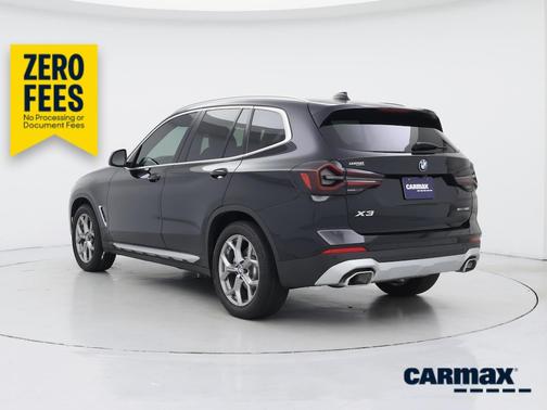 Black 2023 BMW X3 sDrive30i