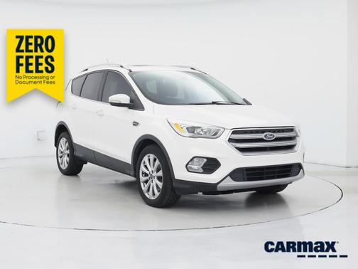 White 2017 Ford Escape Titanium