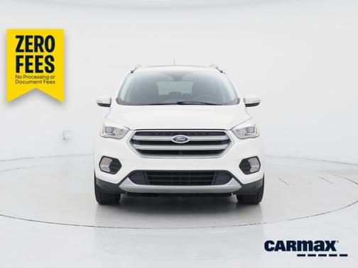 White 2017 Ford Escape Titanium
