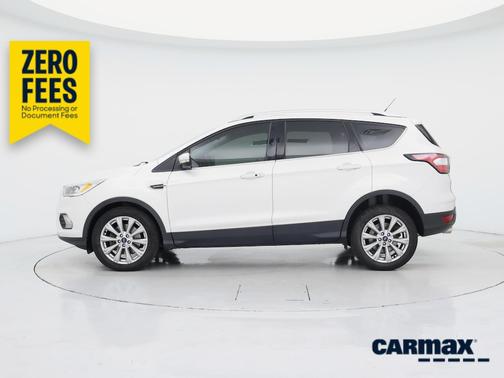 White 2017 Ford Escape Titanium