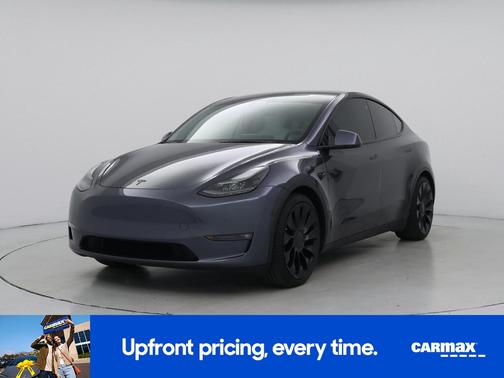 Gray 2022 Tesla Model Y Performance