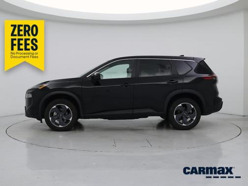 Black 2025 Nissan Rogue SV