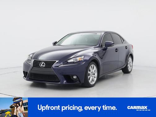 Blue 2015 Lexus IS 250