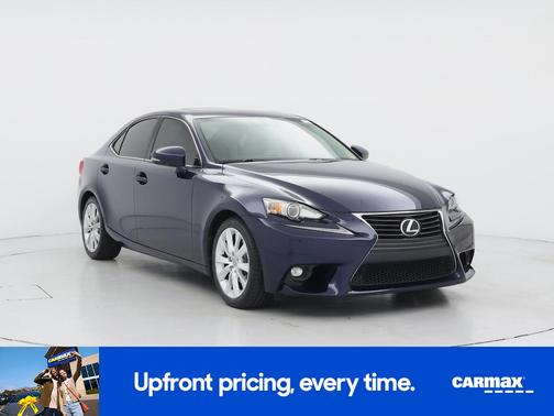 Blue 2015 Lexus IS 250