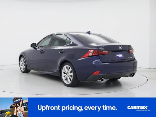 Blue 2015 Lexus IS 250