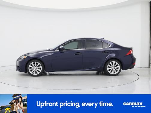 Blue 2015 Lexus IS 250