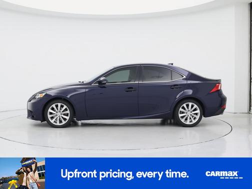 Blue 2015 Lexus IS 250