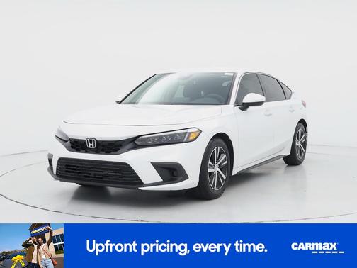 White 2024 Honda Civic LX