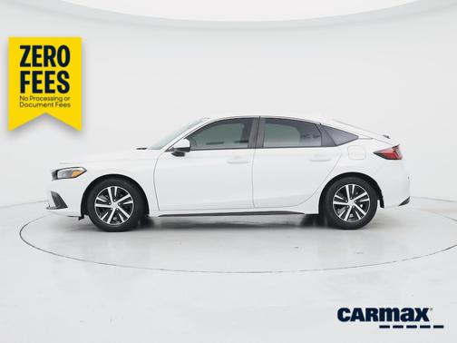 White 2024 Honda Civic LX