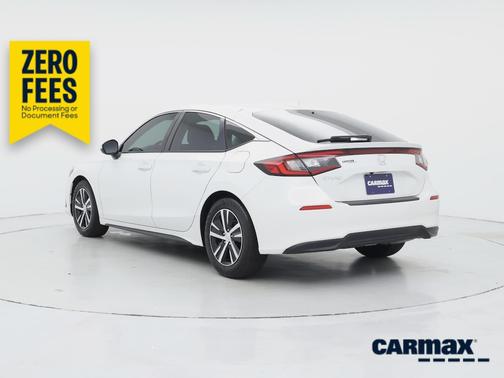 White 2024 Honda Civic LX