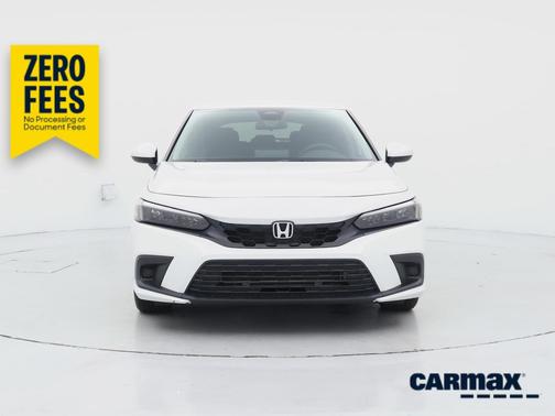 White 2024 Honda Civic LX