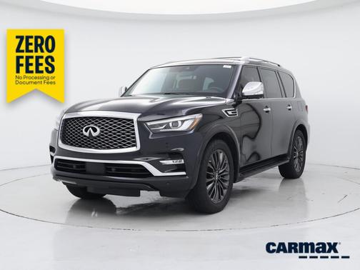 Black 2022 INFINITI QX80 Sensory