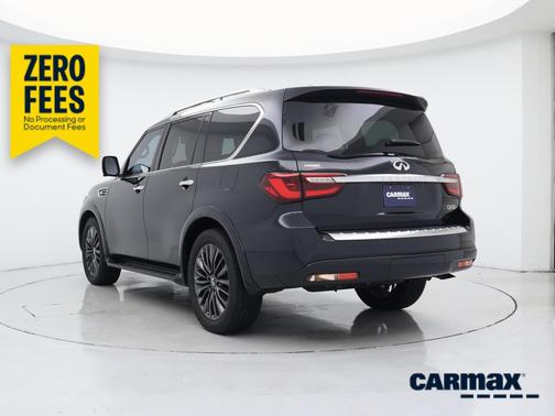 Black 2022 INFINITI QX80 Sensory