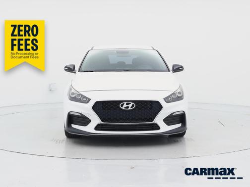 White 2020 Hyundai ELANTRA N Line