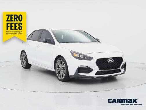 White 2020 Hyundai ELANTRA N Line