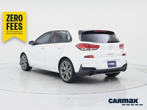 White 2020 Hyundai ELANTRA N Line