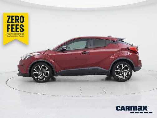 Burgundy 2018 Toyota C-HR XLE