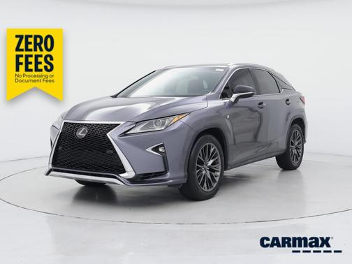 Gray 2017 Lexus RX 350 F-Sport