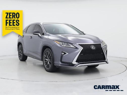 Gray 2017 Lexus RX 350 F-Sport