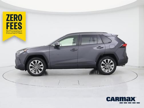 Gray 2020 Toyota RAV4 XLE Premium