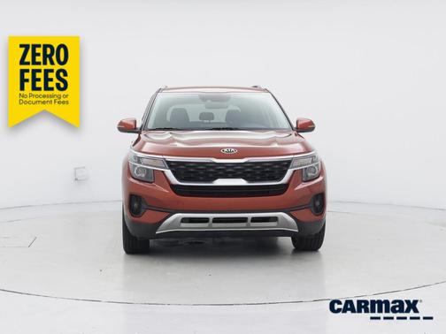Orange 2021 Kia Seltos S