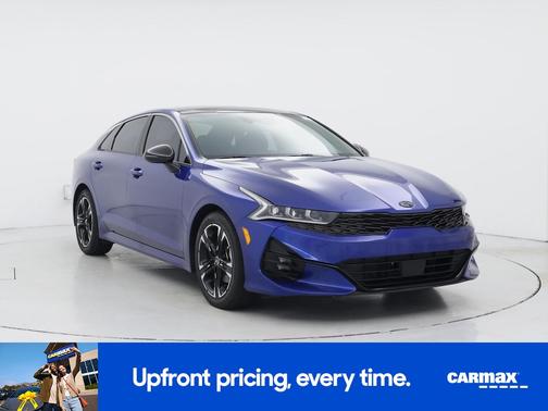 Blue 2021 Kia K5 GT-Line