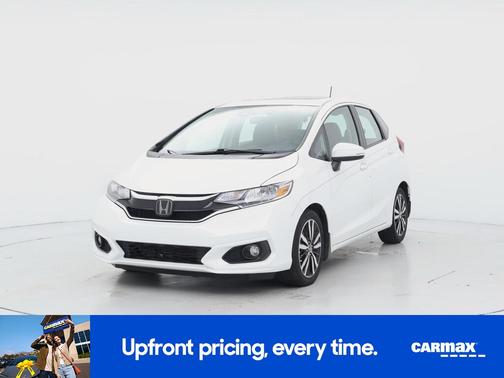 White 2018 Honda Fit EX-L